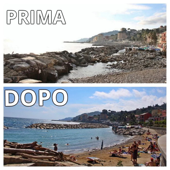 Molo eroso e barche danneggiate nella zona di Borgo Foce, Imperia rinasce "Fatti gli studi necessari?" (Foto)