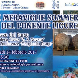 Diano Marina: ciclo di conferenze su ‘Le meraviglie sommerse del ponente ligure’ Diano Marina: ciclo di conferenze su ‘Le meraviglie sommerse del ponente ligure’