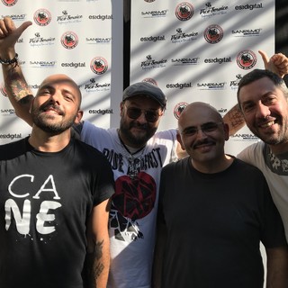 I Meganoidi a Rock in the Casbah con Simone 'Radiomandrake' Parisi