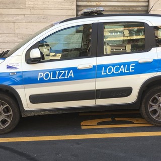 In occasione del Salone Nautico una pattuglia della Polizia Locale di Ventimiglia in supporto a Genova
