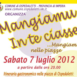 Ospedaletti: domani sera torna il grande appuntamento con 'Mangiamu in te ciasse'