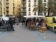 Il mercato 'ridotto' in piazza Eroi Il mercato 'ridotto' in piazza Eroi