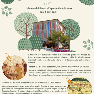 Diano Marina: primo appuntamento con ‘La Storia nel Parco’ al Museo Civico del Lucus Bormani
