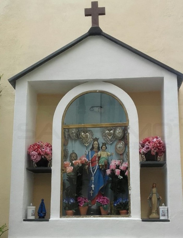 Sanremo: domani mattina con la benedizione di don Nicola la preghiera alla Madonnina dei Costiglioli