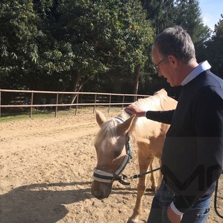 Sanremo: sabato prossimo apre il nuovo maneggio di San Romolo, Biancheri "Fatto un ottimo lavoro" (Foto)