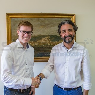 Da sinistra, Markus Kleeman e Mario Conio Da sinistra, Markus Kleeman e Mario Conio