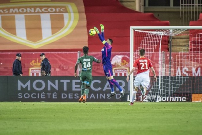 Monaco - Saint Etienne, una fase di gioco (foto tratta dal sito del Monaco)