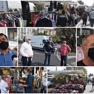 Sanremo: 'buona la prima' sul lungomare Calvino, il mercato ambulante riparte con il piede giusto (Foto e Video) Sanremo: 'buona la prima' sul lungomare Calvino, il mercato ambulante riparte con il piede giusto (Foto e Video)