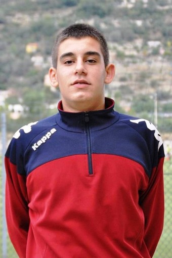 Nella foto Marco Dodaro, portiere del Ventimiglia Giovanissimi 2002
