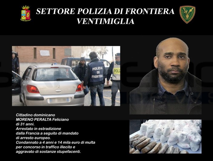 Ventimiglia: dopo gli attentati di Bruxelles la Polizia di Frontiera intensifica i controlli, estradato un 31enne condannato per traffico di droga Ventimiglia: dopo gli attentati di Bruxelles la Polizia di Frontiera intensifica i controlli, estradato un 31enne condannato per traffico di droga