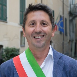 Il sindaco di Badalucco, Matteo Orengo