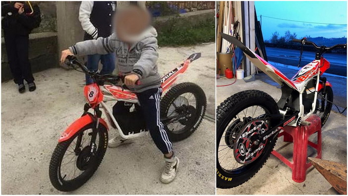 Moto da cross rubata nell'entroterra di Imperia al figlio di 8 anni: l'appello della madre per tentare di recuperarla Moto da cross rubata nell'entroterra di Imperia al figlio di 8 anni: l'appello della madre per tentare di recuperarla
