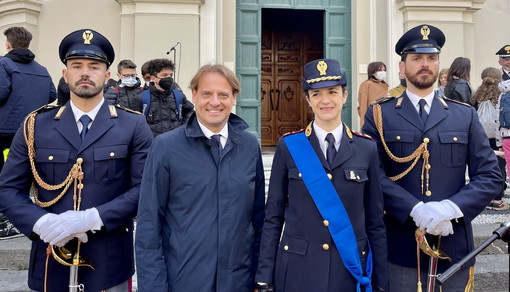 Imperia, assessore regionale Marco Scajola alle Celebrazioni dei 170 anni dalla fondazione della Polizia di Stato Imperia, assessore regionale Marco Scajola alle Celebrazioni dei 170 anni dalla fondazione della Polizia di Stato