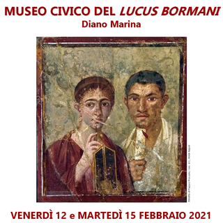 Diano Marina: al Museo Civico del Lucus Bormani, ingresso gratuito per le coppie nel giorno di San Valentino Diano Marina: al Museo Civico del Lucus Bormani, ingresso gratuito per le coppie nel giorno di San Valentino