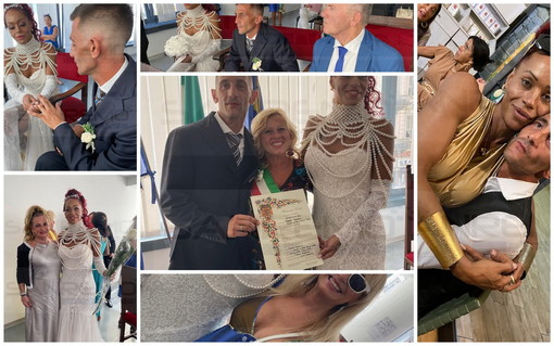 Sanremo: nasce uomo ma ora è donna, dieci anni di amore culminati nel matrimonio, ‘Taty’ ha sposato Francesco (Foto) Sanremo: nasce uomo ma ora è donna, dieci anni di amore culminati nel matrimonio, ‘Taty’ ha sposato Francesco (Foto)