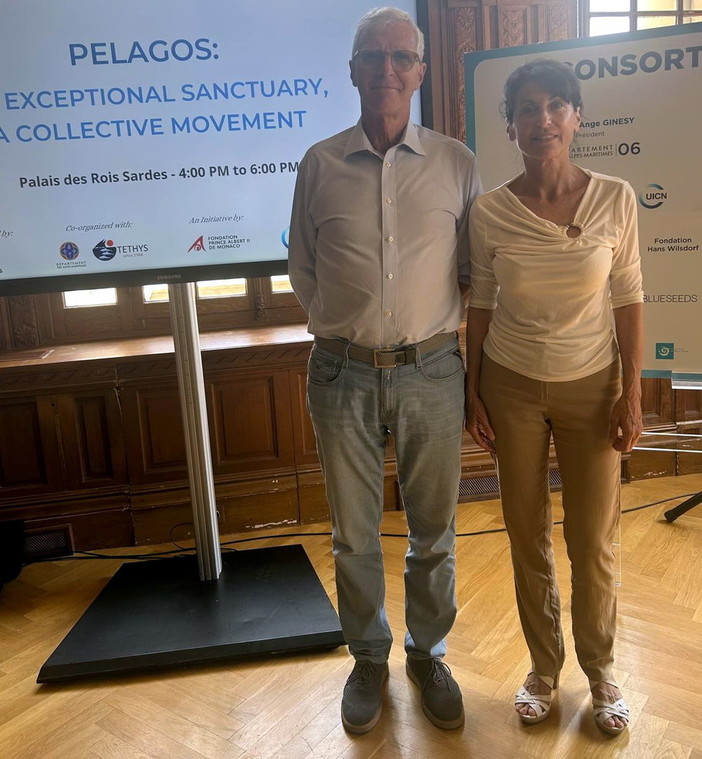 Sanremo: incontro a Nizza per il Santuario Pelagos, oresente per il comune il consigliere Giovanni Mascelli Sanremo: incontro a Nizza per il Santuario Pelagos, oresente per il comune il consigliere Giovanni Mascelli