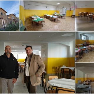 Vallecrosia, il sindaco Biasi e l'assessore Ierace: "Riqualificata la mensa scolastica dell'Andrea Doria" (Foto e video) Vallecrosia, il sindaco Biasi e l'assessore Ierace: "Riqualificata la mensa scolastica dell'Andrea Doria" (Foto e video)