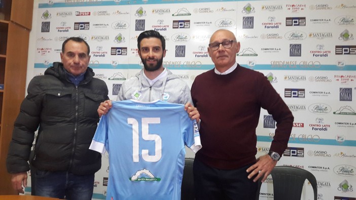Calcio, Serie D. La Sanremese presenta anche il nuovo centrocampista Michele Magrin: "Sanremo piazza importante che mi ha sempre affascinato" (VIDEO)
