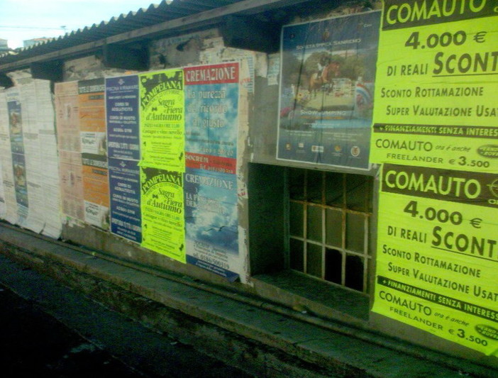 Sanremo: la Giunta decide l'aumento delle tariffe per le affissioni e i dehor, ferme da 10 anni