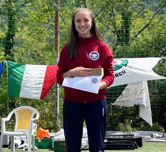Tiro con l'Arco: vittoria e record personale per Margherita Maccario dell'Archery Club Ventimiglia Tiro con l'Arco: vittoria e record personale per Margherita Maccario dell'Archery Club Ventimiglia
