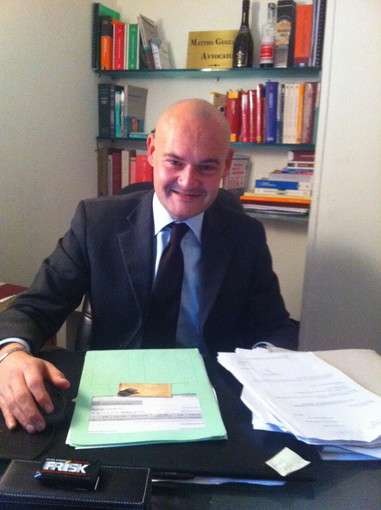 L'avvocato Matteo Guglielmi L'avvocato Matteo Guglielmi