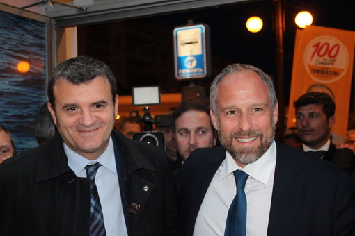 Sanremo: visita del ministro Centinaio a sostegno di Sergio Tommasini "Siamo qui per vincere, non per partecipare"