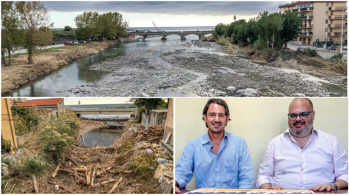 Alluvione a Riva Ligure: scatta la messa in sicurezza alla foce del torrente Argentina e sui rii minori