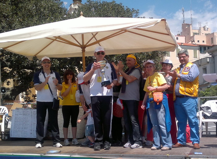 Bordighera: grande successo del Lions Club durante la 'Marcia delle Palme' di domenica scorsa
