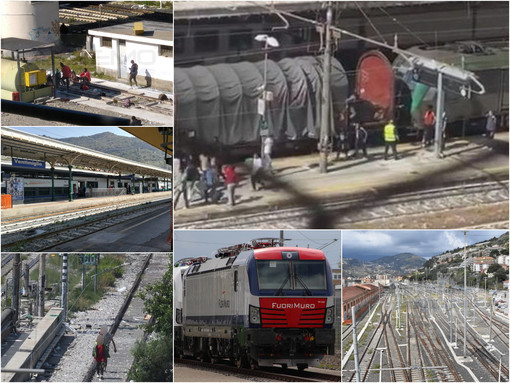 Ventimiglia: migranti squarciano i teloni dei treni merci per raggiungere la Francia, da Genova l'appello dell'azienda ‘FuoriMuro’ a sindaco e forze dell’ordine