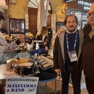 Sanremo: una settimana intera in centro per la 'MaxFiamma &amp; Band' durante il Festival (Foto)