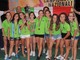 Nella foto le ragazze della Mazzucchelli Sanremo festeggiano il terzo posto alle finali nazionali di Cesenatico