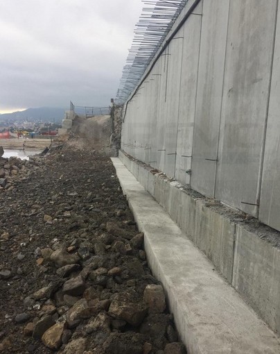 Sanremo: stagione estiva salva, a 4 mesi dal crollo terminata la ricostruzione del muro ai 'Tre Ponti' (Foto)