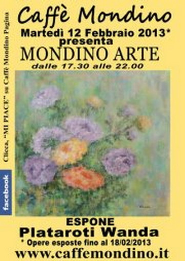 Bordighera: grande afflusso di visitatori, prorogata la mostra di Wanda Platarotti al Caffè Mondino