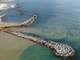 Sanremo: quasi terminati i moli tra la Foce e Pian di Poma, nel 2022 il ripascimento delle spiagge (Foto)