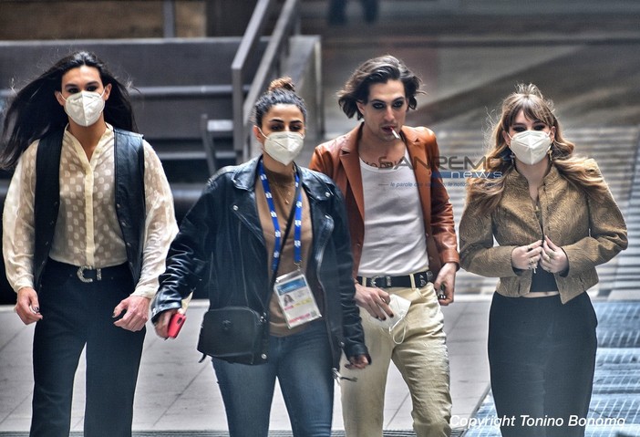 I Maneskin allo scorso Festival nella foto di Tonino Bonomo I Maneskin allo scorso Festival nella foto di Tonino Bonomo