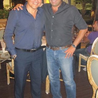 Stefano Ramos insieme a Max Giusti