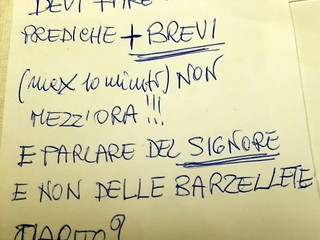 Un altro biglietto anonimo