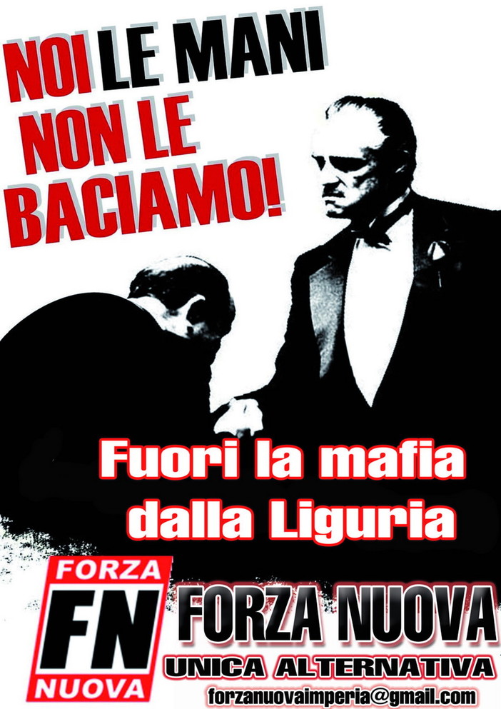 Imperia: vicenda giudiziaria sul nuovo porto, intervento della segreteria provinciale di Forza Nuova Imperia: vicenda giudiziaria sul nuovo porto, intervento della segreteria provinciale di Forza Nuova