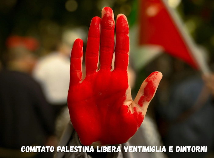 Ventimiglia: sabato 21 giugno il corteo per dire no alla guerra di Gaza, scende in piazza il comitato 'Palestina Libera'