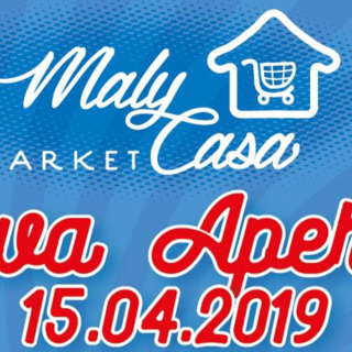 Tutto pronto per l'inaugurazione del nuovo market "Maly Casa"che si terrà sabato 6 aprile