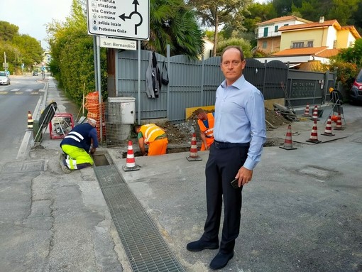 Il sindaco di Andora Mauro De Michelis