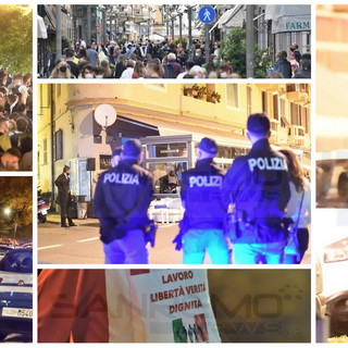 Sanremo: serata di 'movida' tranquilla tranne un caso con venti 'ribelli' al coprifuoco e intervento delle forze dell'ordine (Foto)