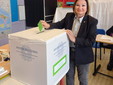 Marilena Piardi al voto
