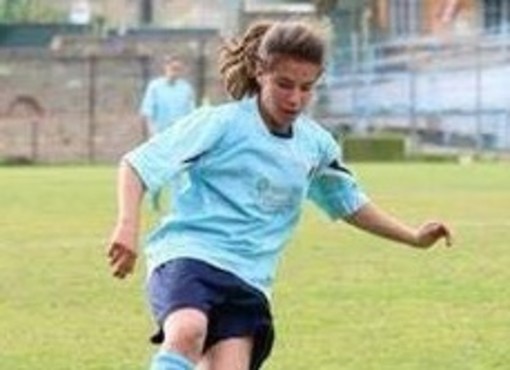 Nella foto Michela Luccisano in azione: la calciatrice ha subito ritrovato il gol Nella foto Michela Luccisano in azione: la calciatrice ha subito ritrovato il gol