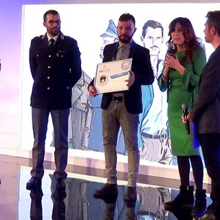 Sanremo: Musica contro le Mafie, la Polizia di Stato premia Gero