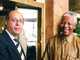 Marco Sarlo con Nelson Mandela