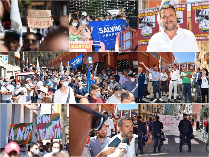 Le immagini da Ventimiglia (Foto Tonino Bonomo)