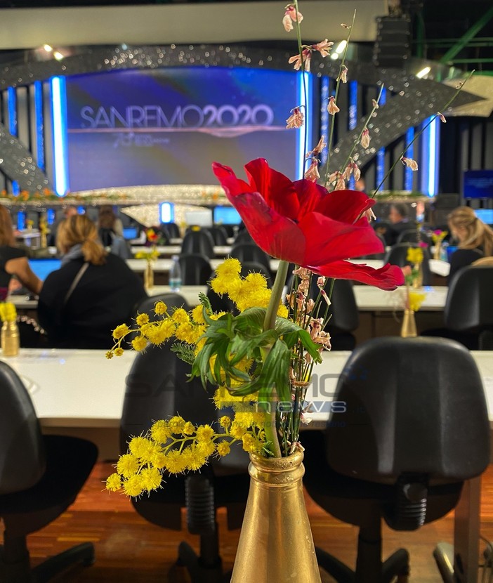 L'omaggio floreale di oggi