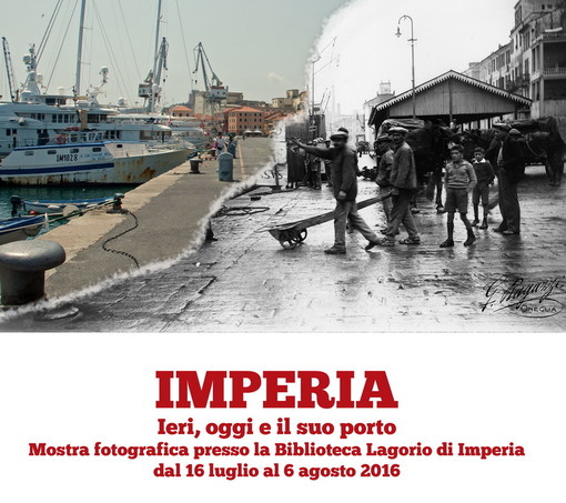 Da sabato prossimo alla Biblioteca Lagorio: alla scoperta di Imperia con la macchina (del tempo) fotografica