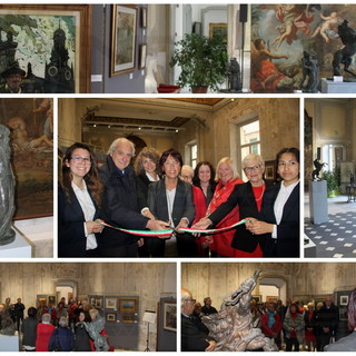 Sanremo: inaugurata a Palazzo Nota la mostra “Gli stati dell’animo, Sanremo e la Guerra” (Foto)